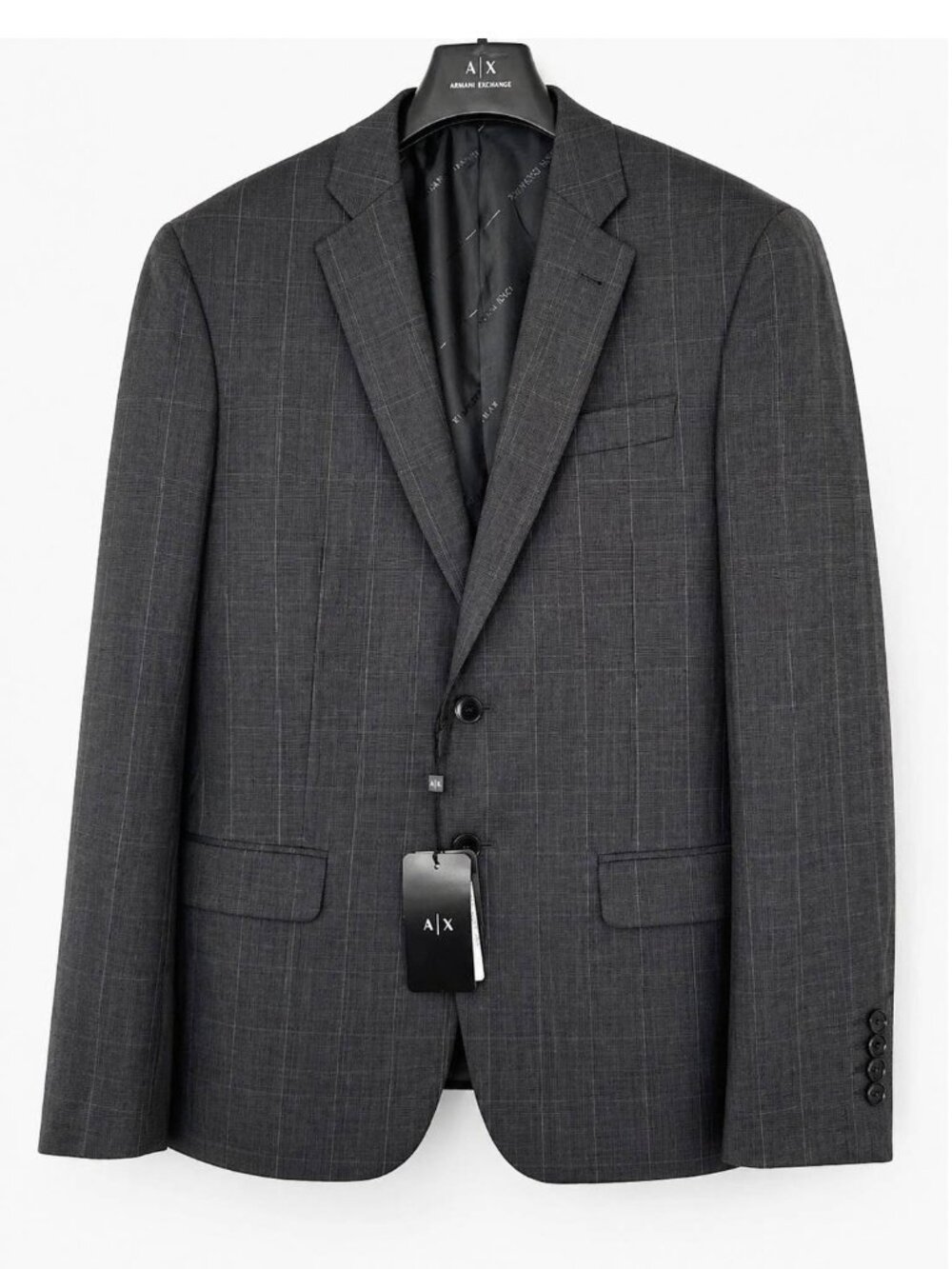 A|X Armani Exchange Men's Wool Suit Separate Jacket 42S